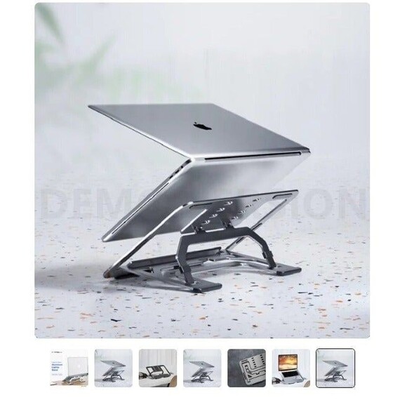 Apple Macbook Tablet- Stand- Ergonomic , Ipad Air Pro- NEW - Picture 1 of 9